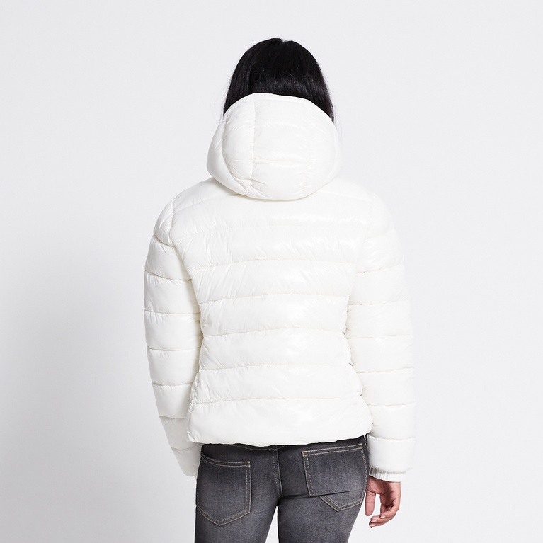 Short puffer jacket "Nikki" Ivory